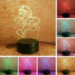 Super Mario Model 3D LED Night Light