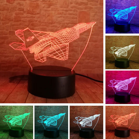 Star Wars Spaceships Models 3D LED Night Light