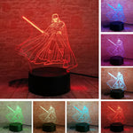 Darth Vader Model 3D LED Night Light