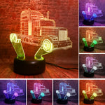 Car Model 3D LED Night Light