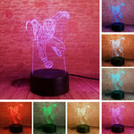 Spider-man Model 3D LED Night Light