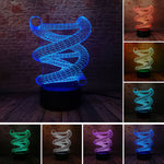 Novelty Design DNA 3D LED Night Light