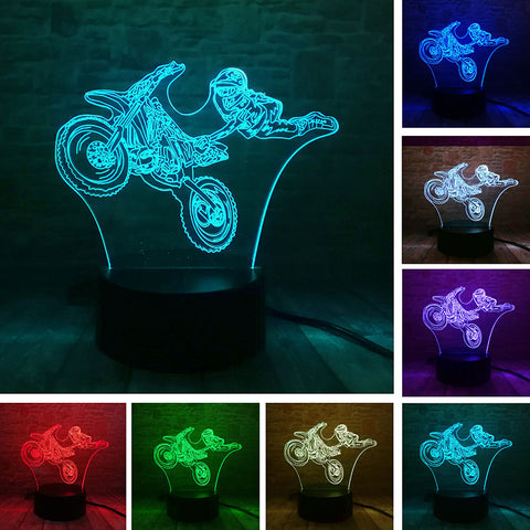 Moto Model 3D LED Night Light