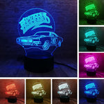 The Dukes of Hazzard Figure 3D LED Night Light