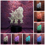 Desk Decor Game Figure 3D LED Night Light