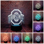 Ohio State Model 3D LED Night Light