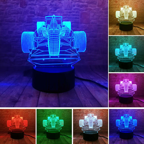 Novelty Car Model 3D LED Night Light