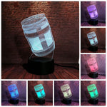 Fortnight Chug Jug Model 3D LED Night Light