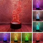 NBA Kobe Bryant 24 Figure 3D LED Night Light