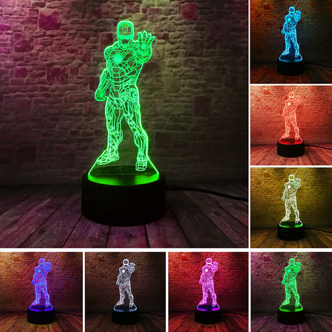 Marvel Iron Man Model 3D LED Night Light