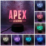 Battle Royale Apex Legends Figure Model 3D LED Night Light