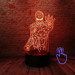 Marvel Iron Man Figurine 3D LED Night Light