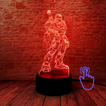 Marvel Iron Man Figurine 3D LED Night Light