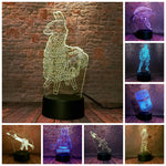 Fortress Battle Royale Figuras 3D LED Night LightToys