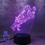 Fortress Battle Royale Figuras 3D LED Night LightToys