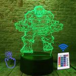 Marvel Iron Man Figurine 3D LED Night Light