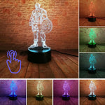 Marvel Iron Man Figurine 3D LED Night Light