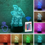 Toy Story Figure Aliens 3D LED Night Light