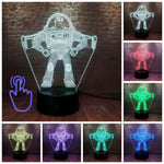 Toy Story Figure Aliens 3D LED Night Light