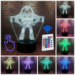 Toy Story Figure Aliens 3D LED Night Light