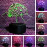 Ladybug Animal Figure 3D LED Night Light