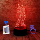 Floating Avengers Iron Man Figure 3D LED Night Light