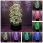 DNA Molecules Model 3D LED Night Light