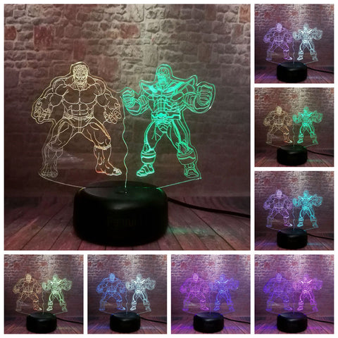 Thanos Figma Model 3D LED Night Light