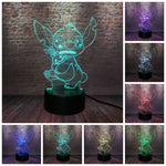 Stitch Anime Figure 3D LED Night Light