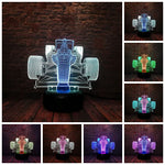 Karting Car Model 3D LED Night Light