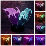 Jurassic Park Dragon Model 3D LED Night Light