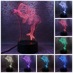 Marvel Super Heros Spiderman Figure 3D LED Night Light