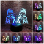 Naruto Anime Figma Model 3D LED Night Light